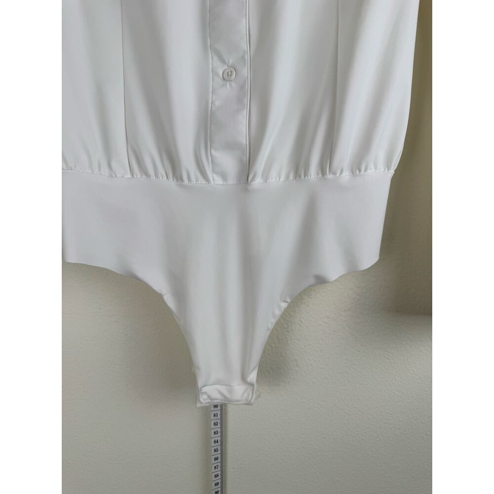 Commando White Button-Front Bodysuit - Picture 11 of 16